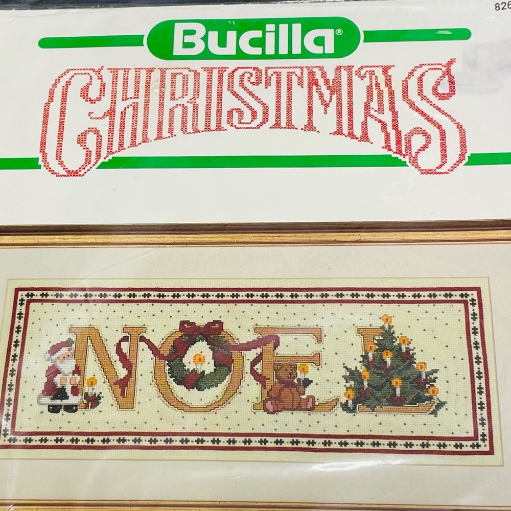 Bucilla Festive Noel Counted Cross Stitch Kit